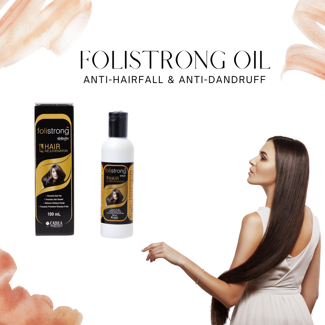 Folistrong Hair Rejuvenator (Bhangro Hair Oil) – ChezGreen / Cadila