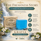Gratia Handmade Glycerin Soap – Waterfall | Luxury Fresh Aqua Fragrance Bathing Bar (125g)