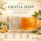 Gratia Handmade Glycerin Soap – Orange Extract | Luxury Fragrance Bathing Bar (125g)