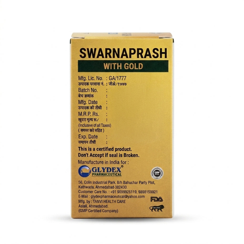 Tanvi Swarnaprash Gold Drops – composition and details