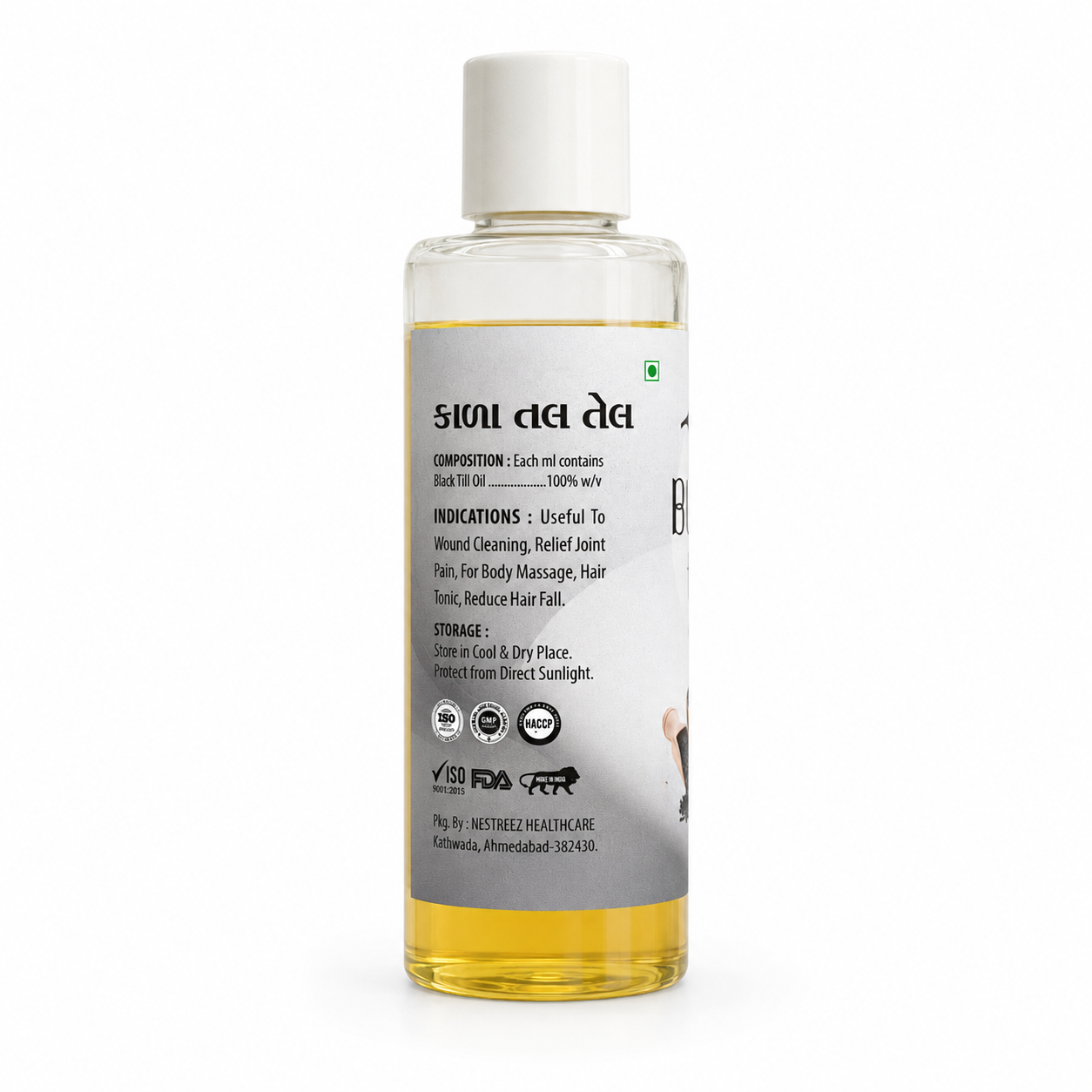 BLACK TIL OIL (50ML) | Natural Skin & Hair Health | GLYDEX PHARMACEUTICAL
