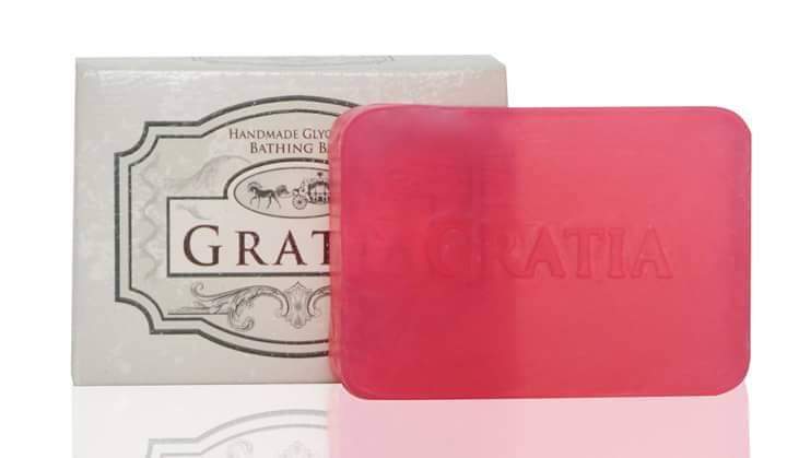 Gratia Handmade Glycerin Soap – Rose (Gulab) | Luxury Floral Fragrance Bathing Bar (125g)