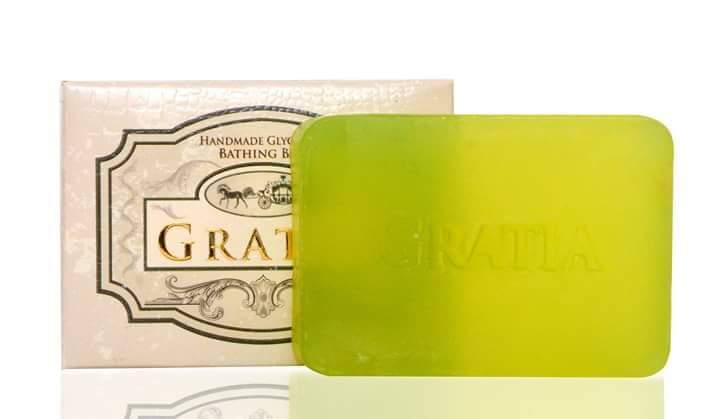 Gratia Handmade Glycerin Soap – Rooh Khus (Vetiver) | Luxury Earthy Fragrance Bathing Bar (125g)