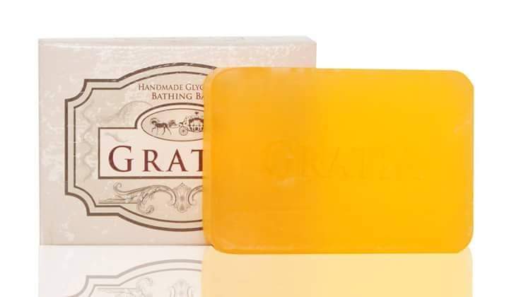 Gratia Handmade Glycerin Soap – Orange Extract | Luxury Fragrance Bathing Bar (125g)