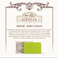 Gratia Handmade Glycerin Soap – Rooh Khus (Vetiver) | Luxury Earthy Fragrance Bathing Bar (125g)