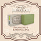 Gratia Handmade Glycerin Soap – Rooh Khus (Vetiver) | Luxury Earthy Fragrance Bathing Bar (125g)