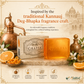 Gratia Handmade Glycerin Soap – Orange Extract | Luxury Fragrance Bathing Bar (125g)