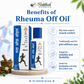 RHEUMA OFF OIL VIRGO UAP (Unjha Ayurvedic Pharmecy) 50ML | Ayurvedic Instant Pain Relief Oil | Natural Solution for Joint, Back, and Muscle Pain | Herbal Formulation