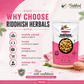 Pink Salt Makhana 95gm | Fox Nuts with Himalayan Pink Salt | Healthy Flavoured Snack | Riddhish Herbals