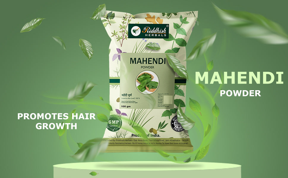 Natural Henna Leaves Powder/Mahendi for Hair | 100gm.