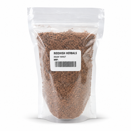 Arjun Yavkut (Arjuna Bark / Sadado) – Coarse Powder – Riddhish Herbals – 100g