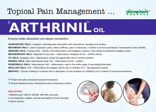 ARTHRINIL OIL (50ML) | THERACHEM HERBALS