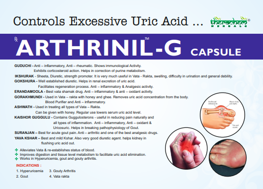 ARTHRINIL-G CAPSULE (30 CAP) | THERACHEM HERBALS