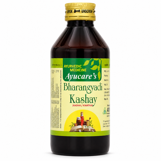 Bharangyadi Kashay 200ml | Ayucare | Classical Ayurvedic Decoction for Respiratory & Immunity Wellness