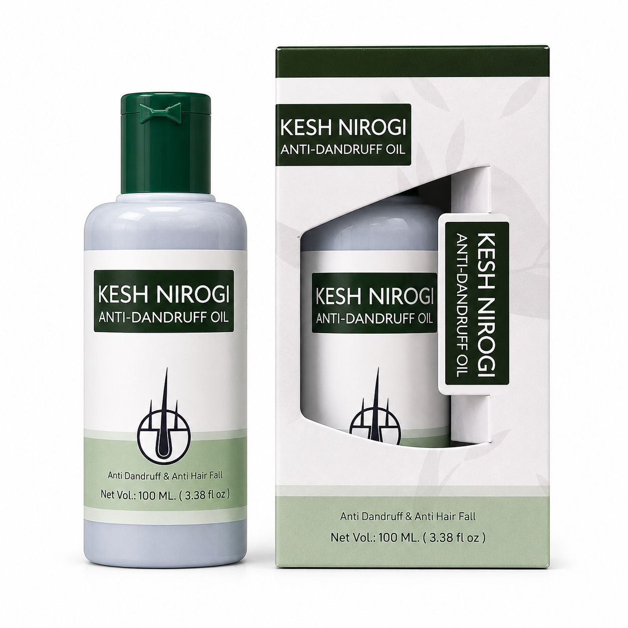 Kesh Nirogi Anti-Dandruff Oil | Neem Karanj | Riddhish 100ml