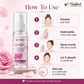 Riddhish Herbals Premium Rose Water (Steam Distilled) | Rosa centifolia | Cleanses, Tones & Purifies | 100ml