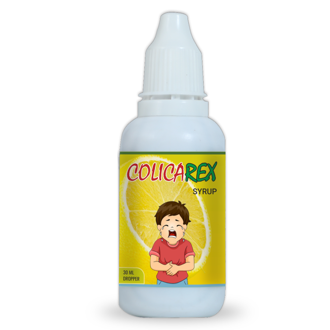 Colicarex Syrup – Ayurvedic Infant Digestive Drops (30 ml Dropper)