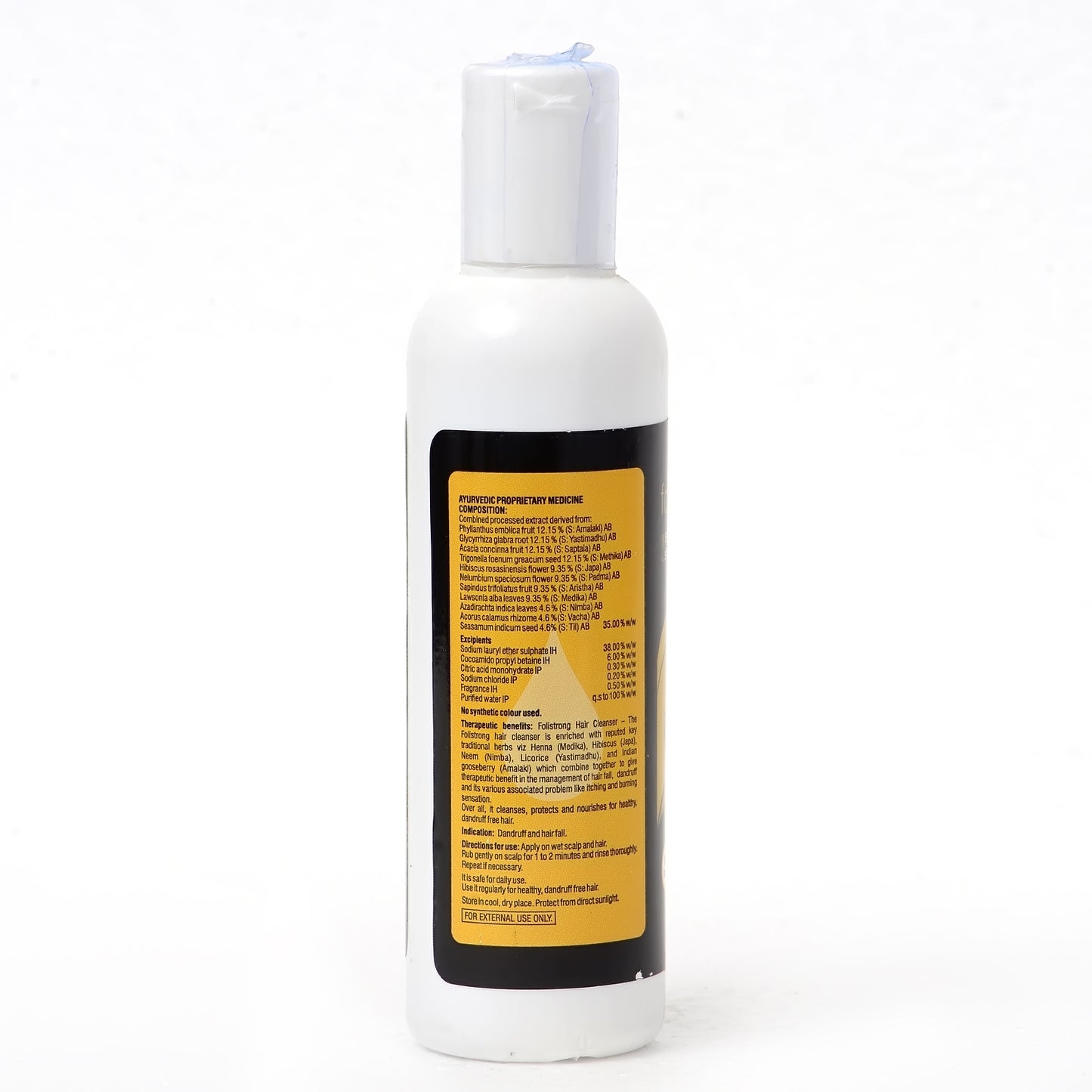 Folistrong Scalp Cleansing Shampoo (Anti-Dandruff) – ChezGreen / Cadila