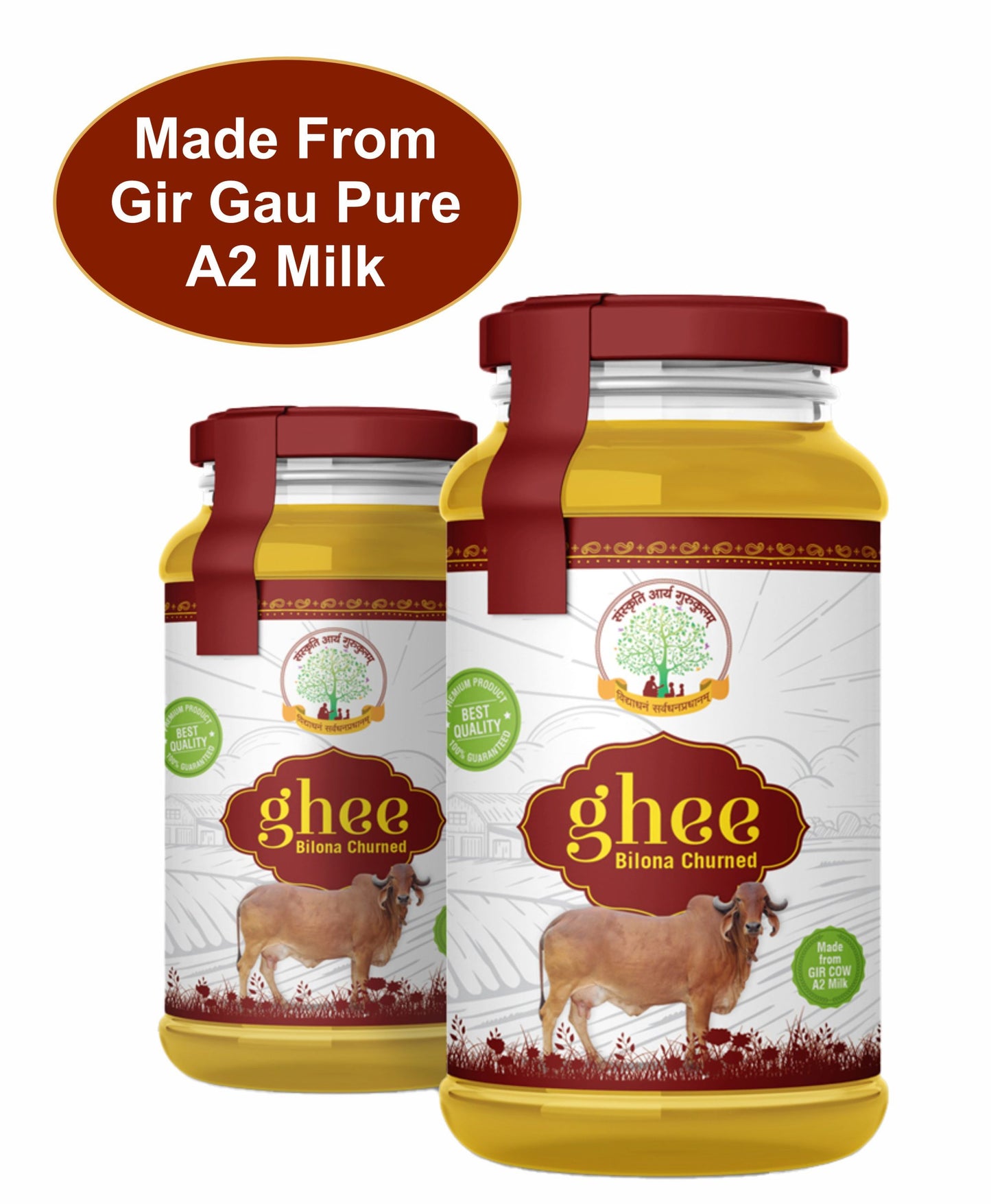 MANTRAUSHADHI GIR COW GHEE 500 ML
