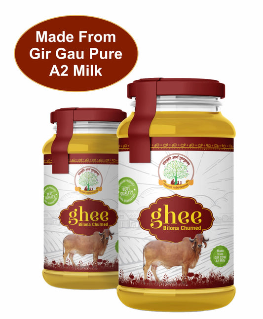 MANTRAUSHADHI GIR COW GHEE 500 ML