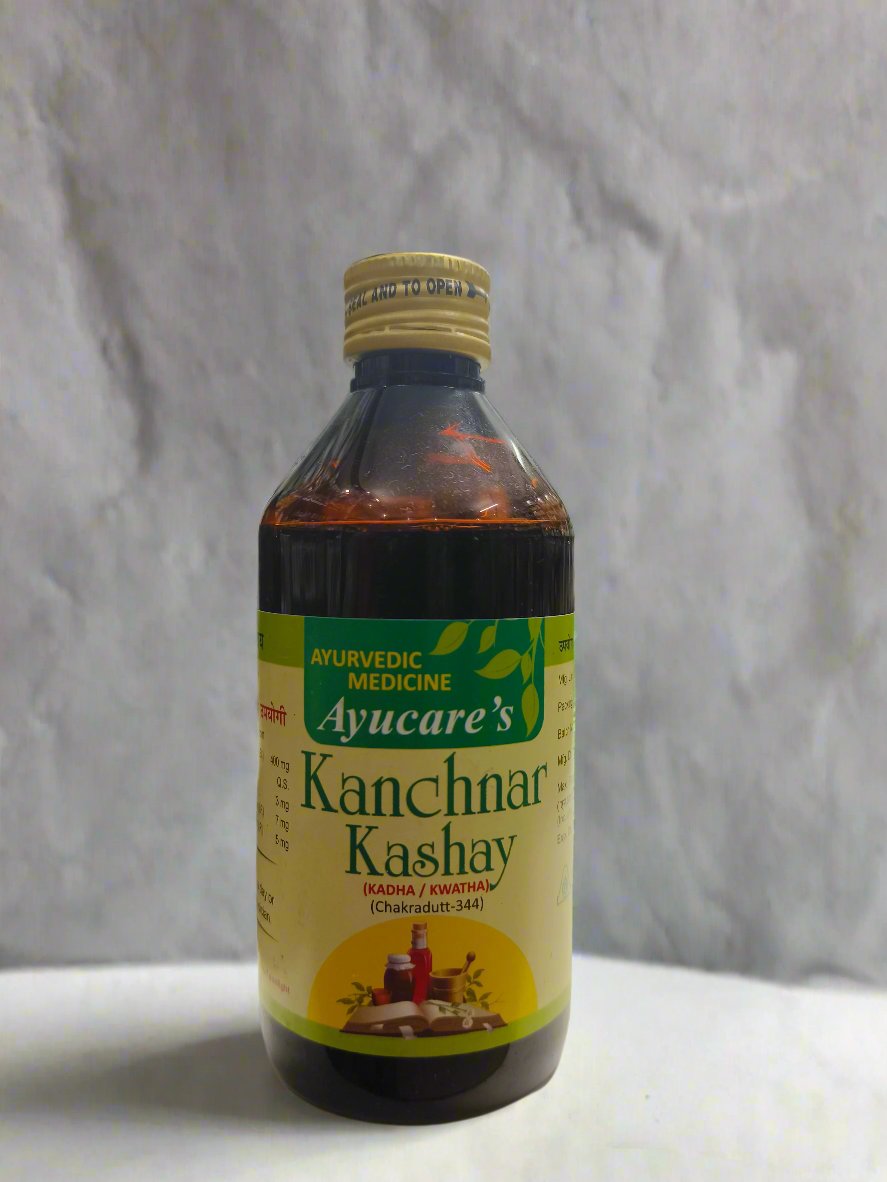 KANCHANAR KASHAY AYUCARE 200 ML | Bauhinia variegata | Supports Thyroid and Hormonal Wellness 🌿