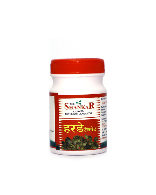 HARITAKI TAB SHANKER 100 TAB | Terminalia Chebula | Natural Digestive Support & Relief for Piles