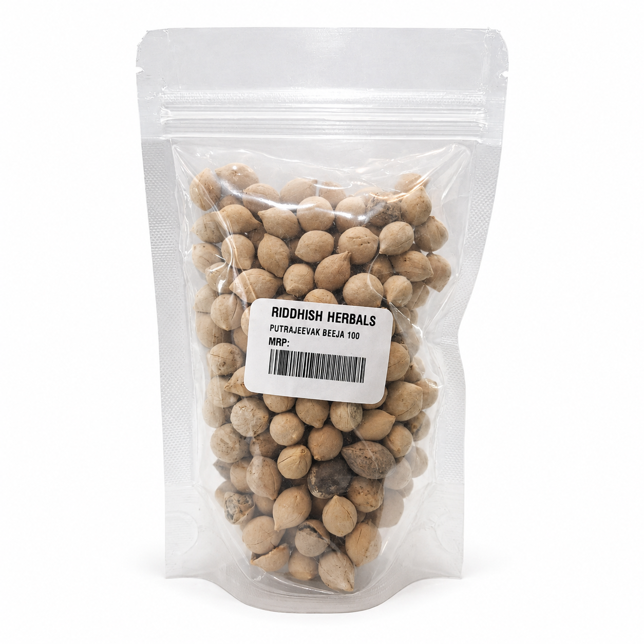 Putrajeevak Beej (Putranjiva) – Ayurvedic Seed – Riddhish Herbals – 100g