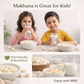 Riddhish Herbals Organic Makhana (Fox Nuts) | Euryale ferox | Ayurvedic Superfood & Protein Rich Healthy Snack