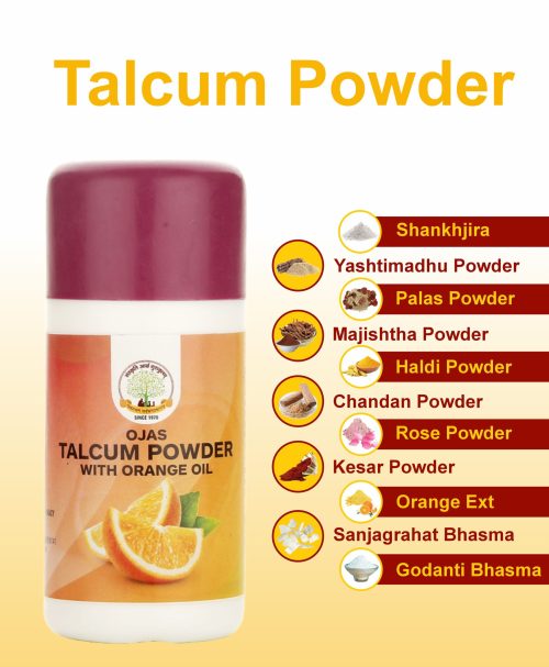 MANTRAUSHADHI OJAS TALCUM POWDER 50 GM