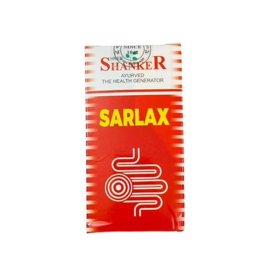 SARLAX TAB - 100TAB PACK BY SHREE SHANKAR AYURVEDIC PHARMECY | Ayurvedic Support for Healthy Digestion