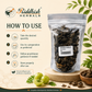 Amla Akha how to use infographic with desired quantity preparation guidance practitioner guidance and proper storage after use