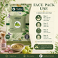 Amla Powder face pack use routine with rose water by Riddhish Herbals