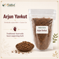 Arjun Yavkut Terminalia arjuna bark coarse cut traditional Ayurvedic heart-supporting herb infographic