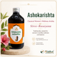 Ashokarishta classical women's wellness Arishta Stree-Rasayana hero infographic by Riddhish Herbals