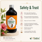 Ashokarishta safety trust physician consultation trusted Ayurvedic retailer Riddhish Herbals infographic