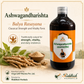 Ashwagandharishta Balya Rasayana classical strength and vitality tonic hero infographic by Riddhish Herbals