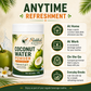 Riddhish Herbals Coconut Water Powder anytime refreshment infographic