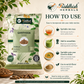 How to use Ganthoda Powder in teas smoothies and meals infographic