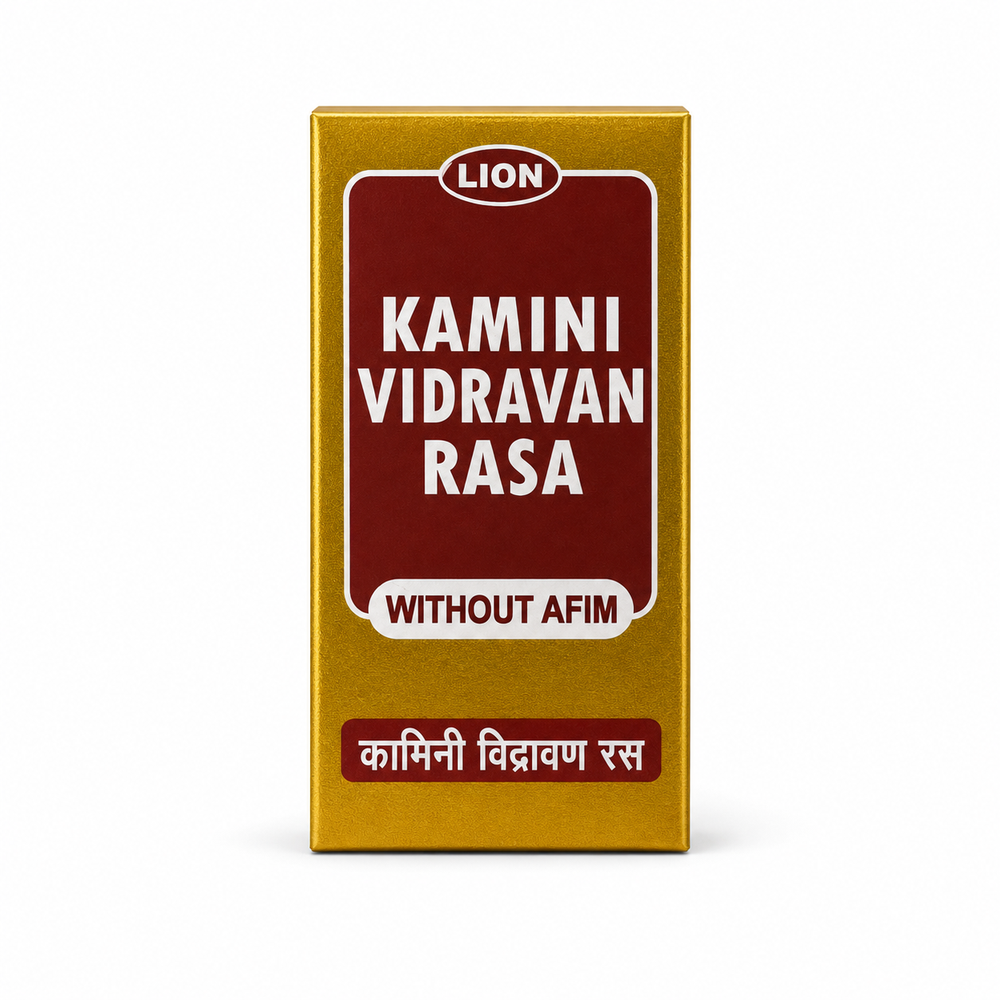 Kamini Vidravan Rasa Without Afim Lion 5g front product mockup