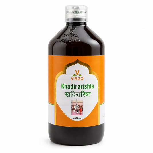 Virgo Khadirarishta 450 ml front product image