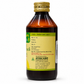 Ayucare Maha Manjishthadi Kashay 200ml licence and batch panel, Mfg Lic GA/1491 | Riddhish Herbals