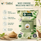 Riddhish Herbals Multani Mitti Powder traditional clay care infographic