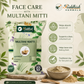 Riddhish Herbals Multani Mitti Powder face care infographic