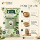 Riddhish Herbals Multani Mitti Powder how to use infographic
