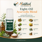 Ortholief Oil eight-oil Ayurvedic blend with Narayana Taila Panchaguna Taila castor mustard wintergreen eucalyptus camphor and turpentine