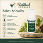Ortholief Oil safety storage and manufacturing quality information by Riddhish Herbals