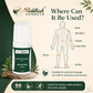 Where to use Ortholief Oil for external massage over neck shoulders elbows lower back knees and ankles