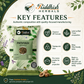 Pathyadi Kwath key features and quality-focused manufacturing infographic