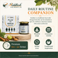 Plus To Minus Avaleha daily routine companion infographic