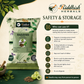 Rasayan Churna safety storage and Ayurvedic physician guidance infographic